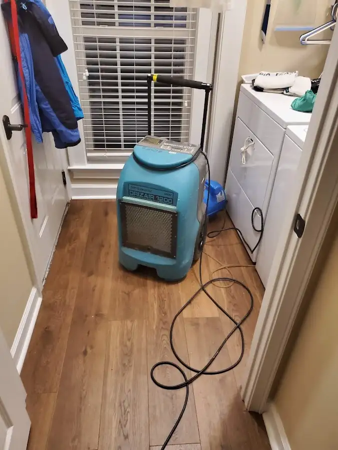 Commercial dehumidifier deployed for Crawl Space Restoration in Deer Park